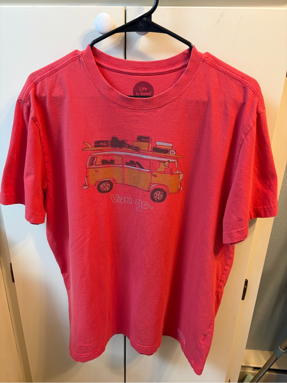 Life is Good Crusher Tee  'Van Go'
